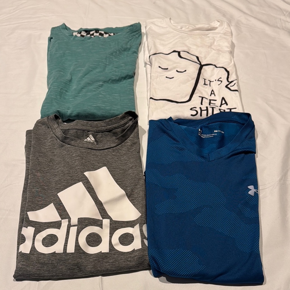 Adidas Gray T-Shirt with Logo